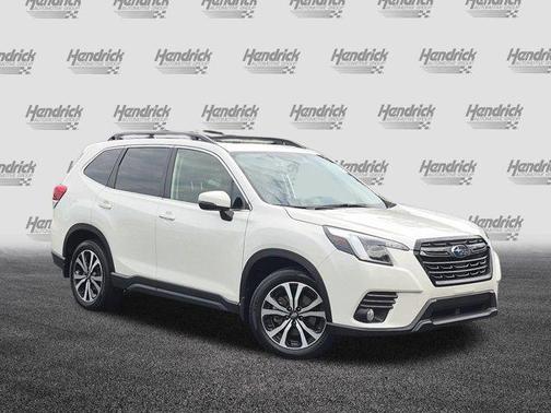 Crystal White Pearl 2023 Subaru Forester Limited