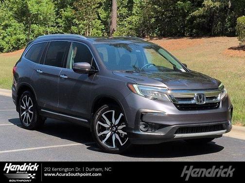 Modern Steel Metallic 2019 Honda Pilot Elite