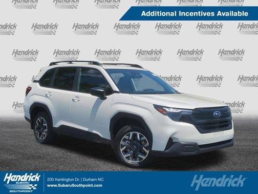 Crystal White Pearl 2026 Subaru Forester
