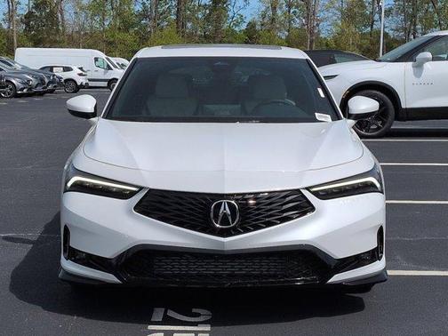 Platinum White Pearl 2026 Acura Integra w/A-Spec Package