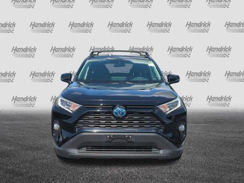 Midnight Black Metallic 2019 Toyota RAV4 Hybrid XLE