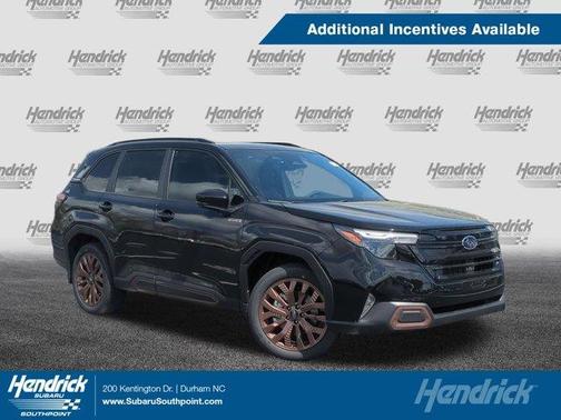 Crystal Black Silica 2026 Subaru Forester Sport