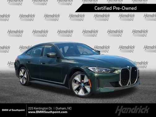 San Remo Green Metallic 2023 BMW i4 Gran Coupe eDrive35