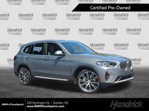 Skyscraper Gray Metallic 2023 BMW X3 sDrive30i