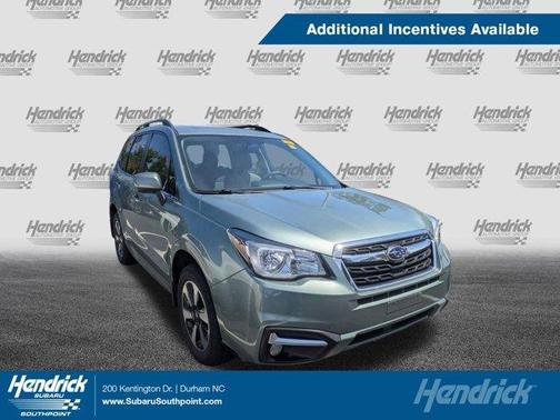 Jasmine Green Metallic 2018 Subaru Forester 2.5i Limited