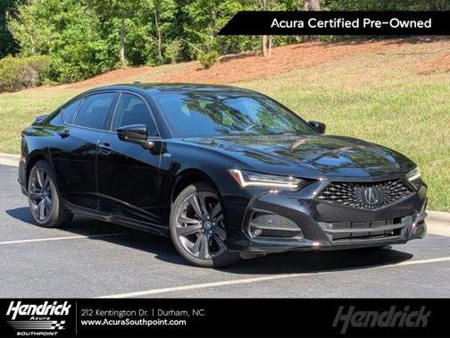 Majestic Black Pearl 2023 Acura TLX A-Spec