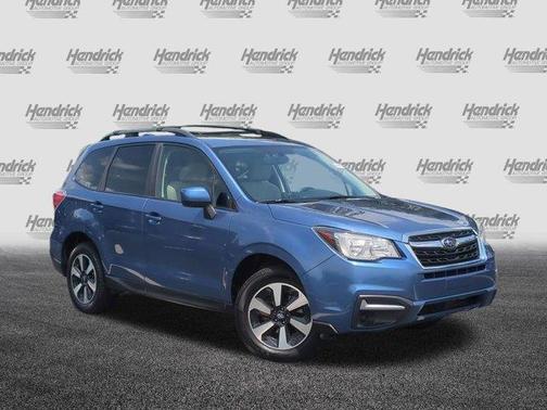 Quartz Blue Pearl 2017 Subaru Forester 2.5i Premium