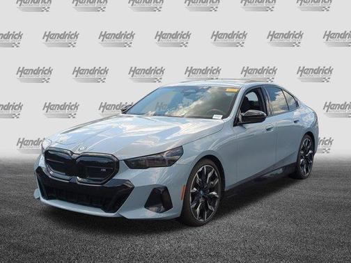 Gray Metallic 2024 BMW i5 M60