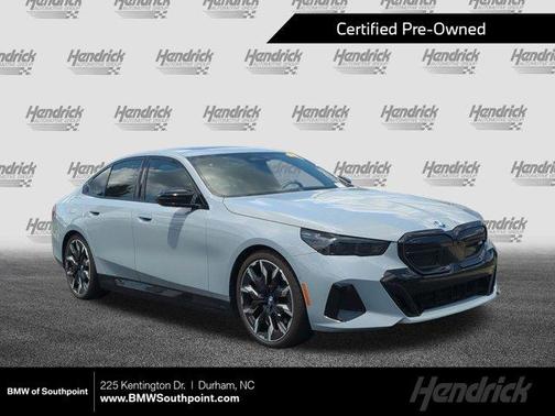 Gray Metallic 2024 BMW i5 M60