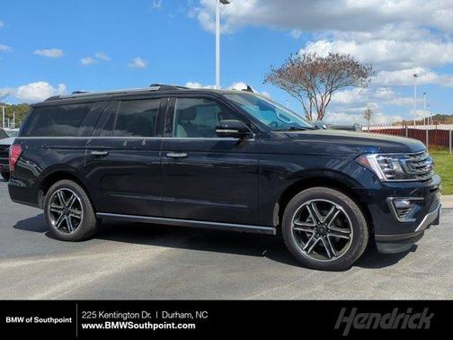 Antimatter Blue Metallic 2021 Ford Expedition Max Limited