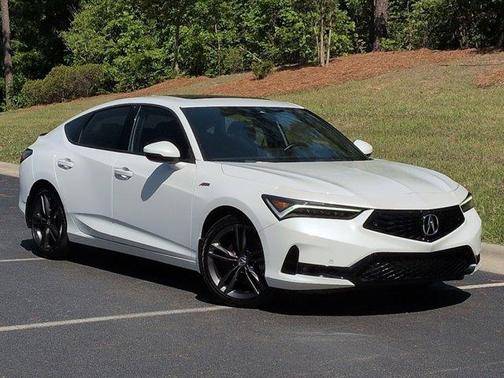 Platinum White Pearl 2025 Acura Integra A-Spec Technology