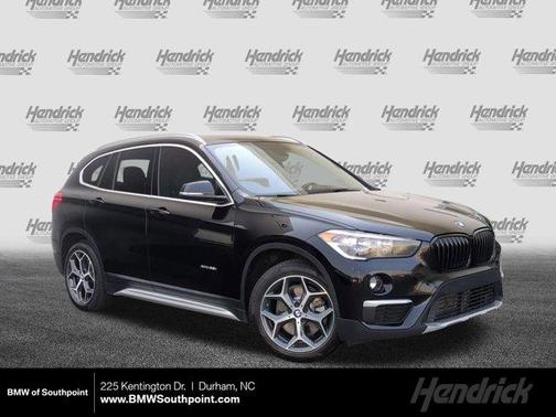 Jet Black 2018 BMW X1 xDrive28i