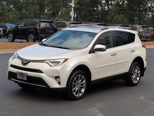Blizzard Pearl 2017 Toyota RAV4 Limited