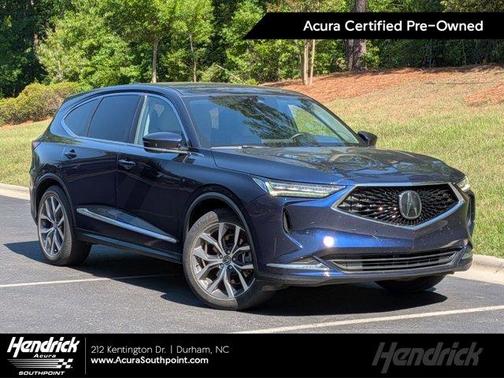 Fathom Blue Pearl 2023 Acura MDX Technology