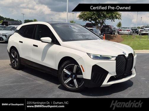 Alpine White 2024 BMW iX xDrive50