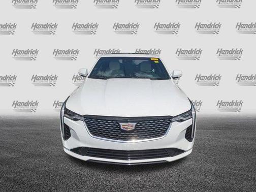 Summit White 2024 Cadillac CT4 Luxury