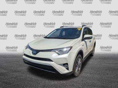 Blizzard Pearl 2017 Toyota RAV4 Hybrid Limited
