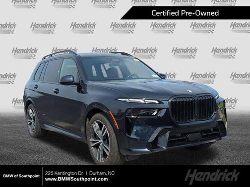 Carbon Black Metallic 2023 BMW X7 xDrive40i