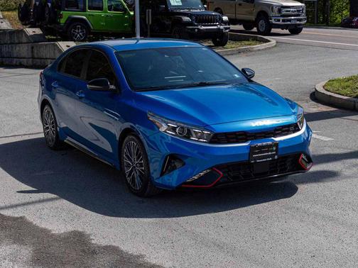 Sporty Blue 2022 Kia Forte GT-Line