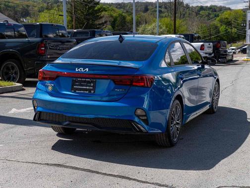 Sporty Blue 2022 Kia Forte GT-Line