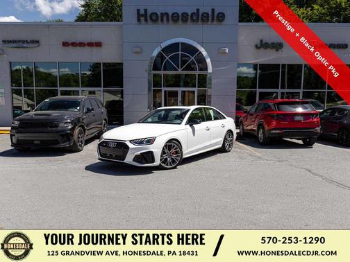 Ibis White 2022 Audi S4 3.0T Prestige