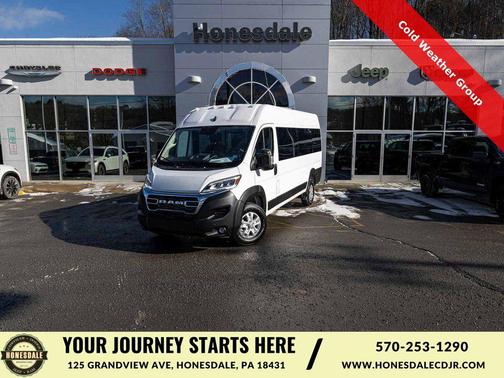 Bright White Clearcoat 2026 RAM ProMaster 3500 High Roof