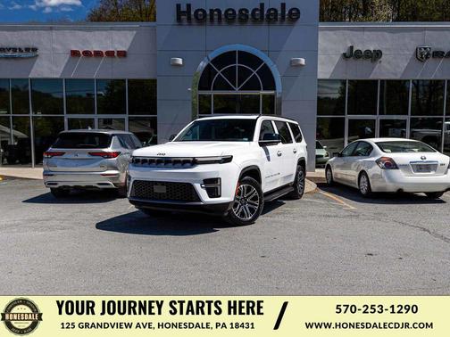 Bright White Clearcoat 2026 Jeep Grand Wagoneer