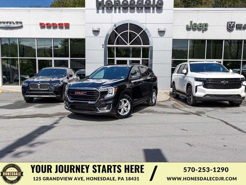 Ebony Twilight Metallic 2022 GMC Terrain SLE