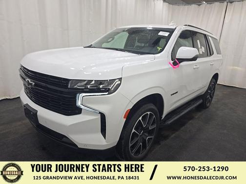 Summit White 2024 Chevrolet Tahoe RST