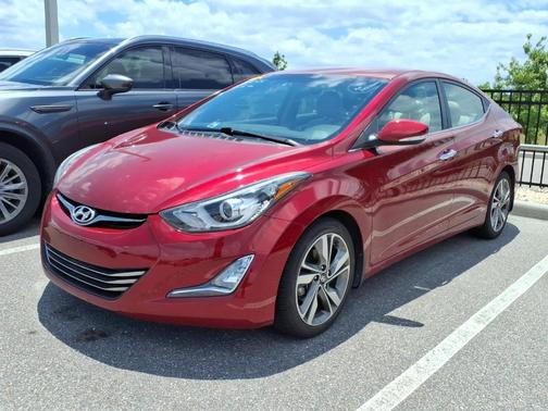 Venetian Red 2016 Hyundai ELANTRA Limited