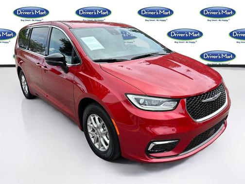 Red 2025 Chrysler Pacifica Select
