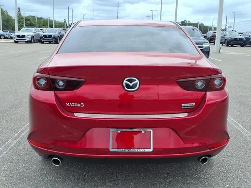 Soul Red Crystal Metallic 2025 Mazda Mazda3 FWD w/Preferred Package