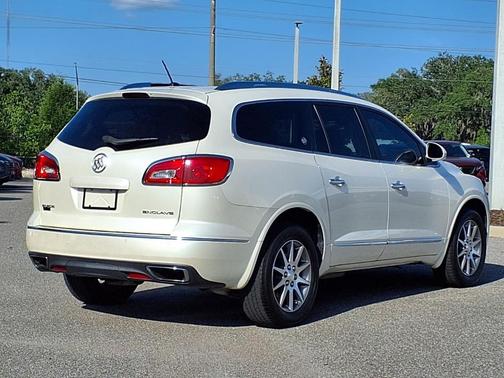 White Diamond Tri-Coat 2014 Buick Enclave Leather