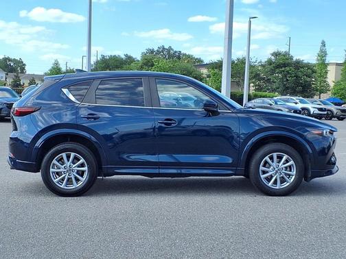 Deep Crystal Blue Mica 2024 Mazda CX-5 2.5 S Preferred Package