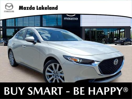 Platinum Quartz Metallic 2026 Mazda Mazda3 FWD w/Preferred Package