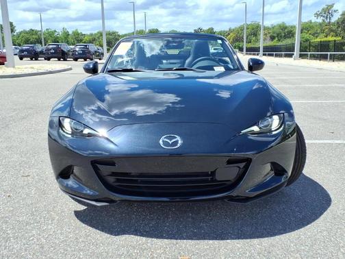 Jet Black Mica 2026 Mazda MX-5 Miata Grand Touring