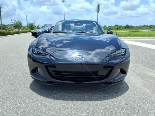 Jet Black Mica 2025 Mazda MX-5 Miata RF Grand Touring