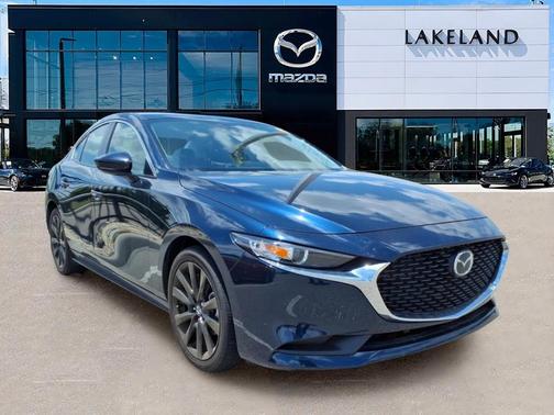 Deep Crystal Blue Mica 2025 Mazda Mazda3 FWD w/Select Package