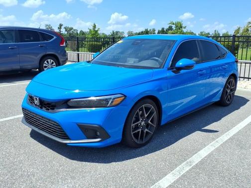 Boost Blue Pearl 2024 Honda Civic Sport Touring