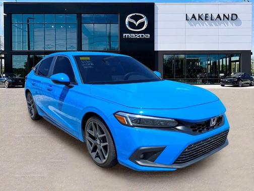 Boost Blue Pearl 2024 Honda Civic Sport Touring