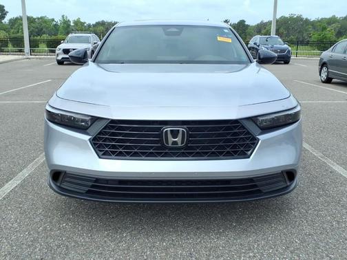 Solar Silver Metallic 2024 Honda Accord Hybrid Sport