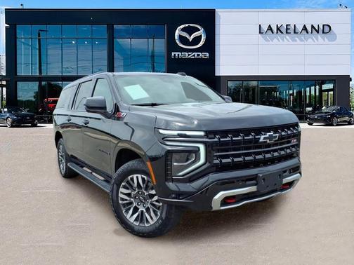Black 2025 Chevrolet Suburban Z71