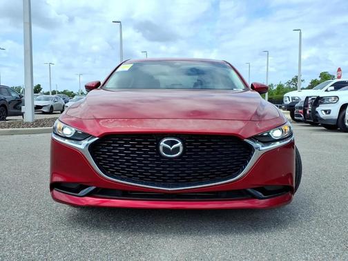 Soul Red Crystal Metallic 2019 Mazda Mazda3 FWD w/Select Package