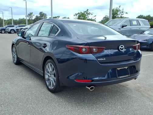 Deep Crystal Blue Mica 2026 Mazda Mazda3 FWD w/Preferred Package