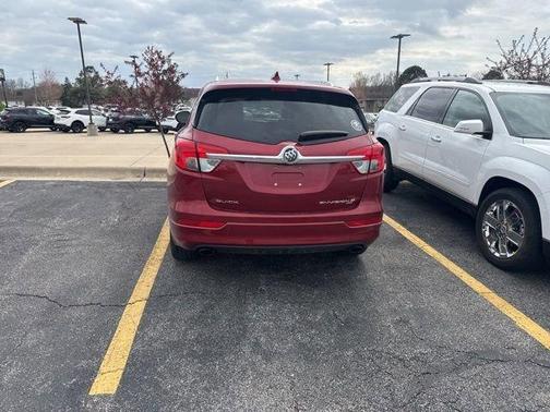 Red 2017 Buick Envision Premium II