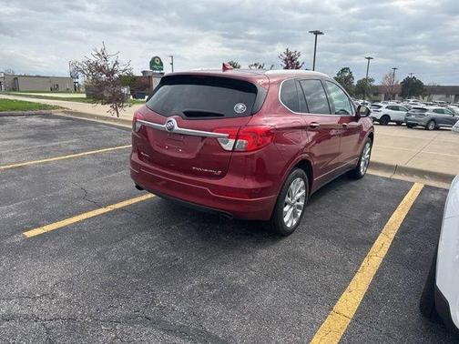 Red 2017 Buick Envision Premium II