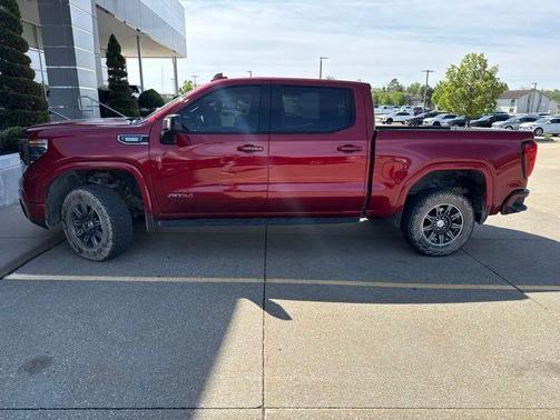 Red 2025 GMC Sierra 1500 AT4