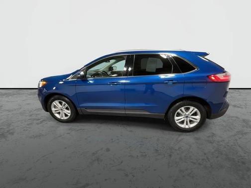 Blue 2020 Ford Edge SEL
