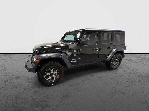 Black 2020 Jeep Wrangler Unlimited Sport