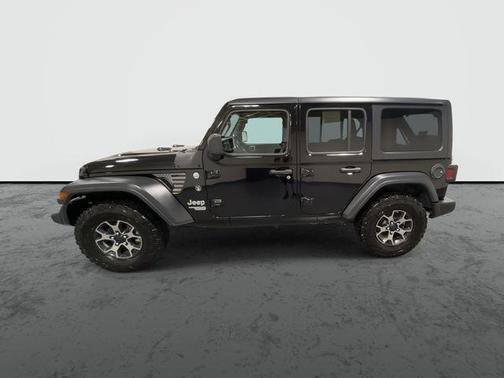 Black 2020 Jeep Wrangler Unlimited Sport